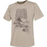 Helikon-Tex® Tričko Helikon T-Shirt (Home Sweet Home) - Khaki Velikost: L