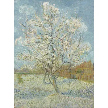 Plakát Plakát, Obraz - The Pink Peach Tree, 1888, Vincent van Gogh