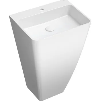 Umyvadlo Omnires Parma umyvadlo 55x43 cm obdélníkový volně stojící bílá PARMAUWBP