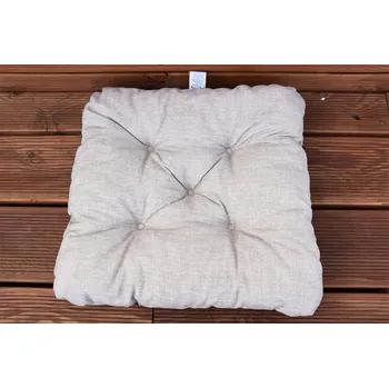 Podsedák Vingo Sedák na židli 42 x 42 cm Béžový