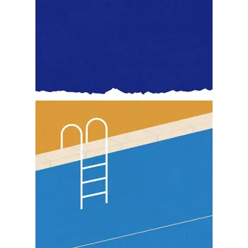 Plakát Plakát, Obraz - Desert Pool, Rosi Feist