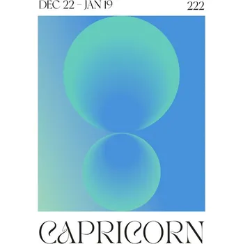 Plakát Plakát, Obraz - Capricorn, Valeria Castillo