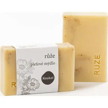 Mýdlo Mýdlarna Koukol Pleťové mýdlo růže