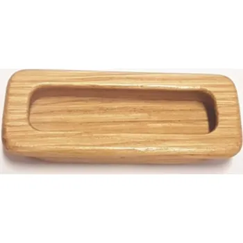 Nábytkové kování TS Úchytka dřevěná mušle malá, dub