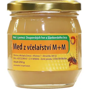 Včelařství M+M med pastový 250g