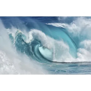 Plakát Plakát, Obraz - When the ocean turns into blue fire, Daniel Montero