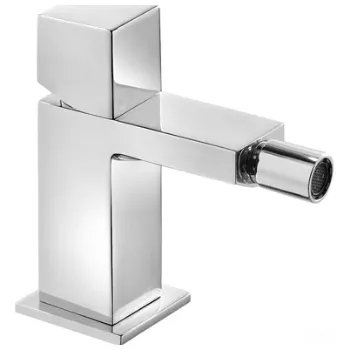 Vodovodní baterie TRES CUADRO chrom bidetová baterie s výpustí 00712001D