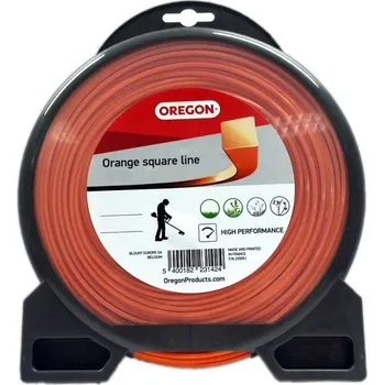 Oregon Žací struna 2,7 mm x 56 m - ORANŽOVÁ ČTVEREC (574901)