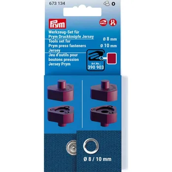 Prym Sada nýtovacích přípravků pro druky JERSEY