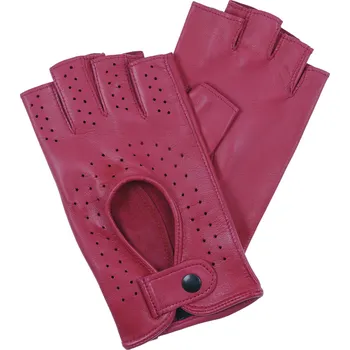 Rukavice Kreibich Dámské rukavice bezprsté tm. růžové Velikost: 8,5