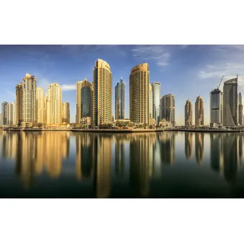 Plakát Plakát, Obraz - Panoramic Dubai Marina, Mohammed Shamaa