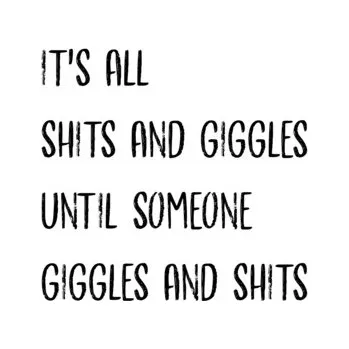 Plakát Plakát, Obraz - its all shits and giggles, Finlay & Noa