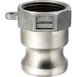 Lüdecke Vsuvka Kamlok, nerez, 1 1/2" vnitřní