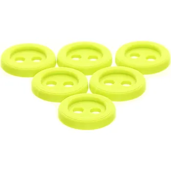 Příze Naše galanterie 3D knoflík kolečko dvoudírkové limetkové