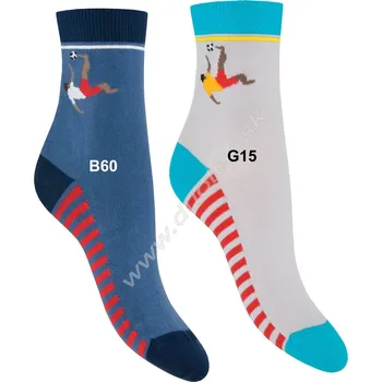 WOLA Vzorované ponožky w44.p01-vz.386 Barva: B60, Velikost: 33-35(22-23)