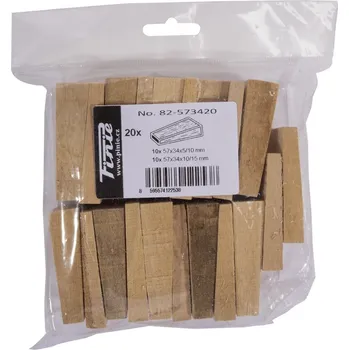 Klínky montážní | mix (1bal/20ks)