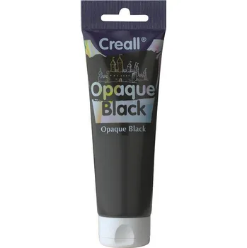 Speciální výtvarná barva Barva na vyškrabávání Creall Opaque Black - 120 ml
