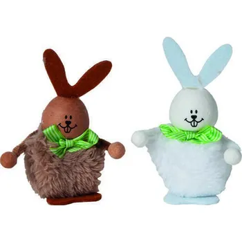 kreativní sada Zajíc kreativní sada vatová 11 cm - 2 ks