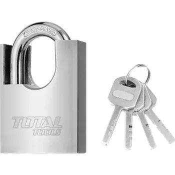 Visací zámek Zámek ocelový proti vypáčení 50mm industrial TOTAL TSLK35501