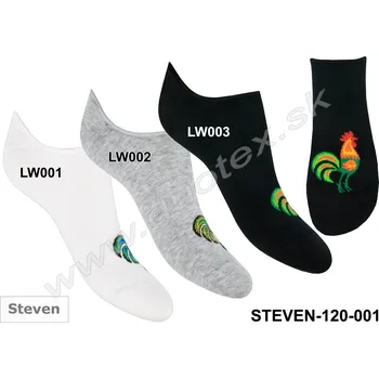 Pánské ponožky STEVEN Kotníkové ponožky Steven-120-001 Barva: LW002-sivá, Velikost: 43-46(29-30)