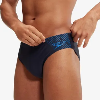 Pánské plavky SPEEDO MEDLEY LOGO 7CM BRF AM NAVY/BLUE 38 722501