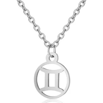 Přívěsek Přívěskynakrk.cz Ocelový řetízek s přívěskem znamení Blíženci