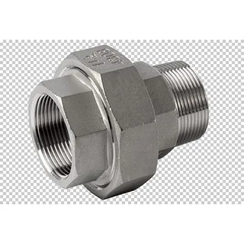 Šroub Šroubení M/F PTFE, 1.4408, ISO 7-1R / ISO 228-1G, BSP, 1"