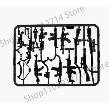 ostatní stavebnice Vojenská stavebnice raketové dělostřelectvo, figurky | styl lego - 030 Oblek na zbraně