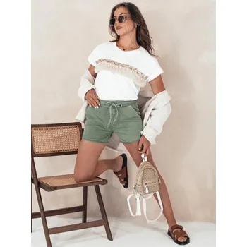 Dámské kraťasy Dámské šortky CITYCHIC olivově zelené