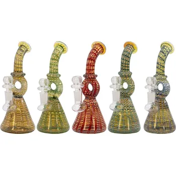 Dýmka Remo 67502 Skleněný bong 18cm MIX