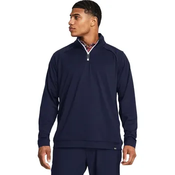 Pánské tričko Pánské funkční tričko s dlouhým rukávem Under Armour Under Armour MIDLAYER QZ LB modré 1383254-410 - L | UK 12 | US 13