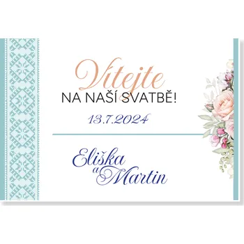 Svatební dekorace Personal Uvítací tabule - Rustic