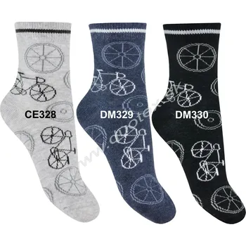 STEVEN Dětské ponožky Steven-014CH-328 Barva: CE330-čierna, Velikost: 26-28(17-18)