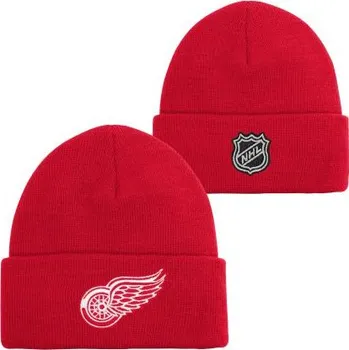 Čepice Outerstuff Dětská zimní čepice Detroit Red Wings NHL Cuff Knit