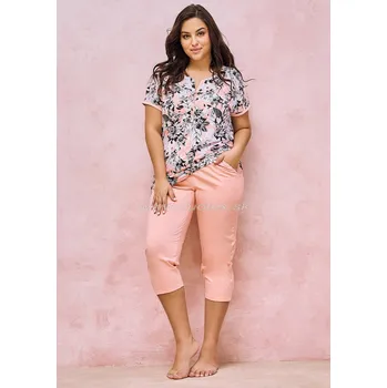 Dámské pyžamo TARO Dámské pyžamo Lana3131 Barva: ss41-marhuľová, Velikost: XL