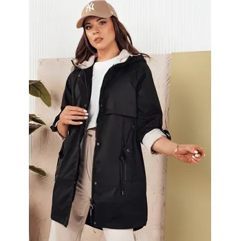 Dámský kabát Dámská parka DSTREET MEROY ČERNÁ S