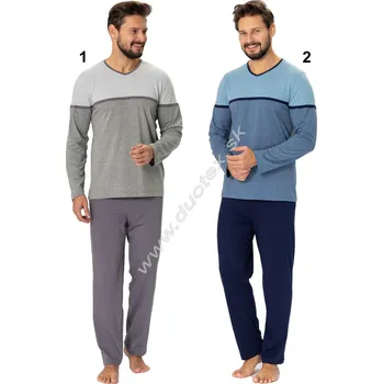 Pánské pyžamo Hotberg(M-Max) Pánské pyžamo Gaspar541 Barva: 1-sivá, Velikost: L