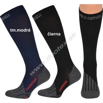 Pánské ponožky TATRASVIT Kompresní podkolenky Comber Barva: 5-čierna, Velikost: 45-47(30-31)
