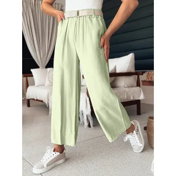 Dámské kalhoty Dámské kalhoty DSTREET CHIMAS SVĚTLE ZELENÁ unisize