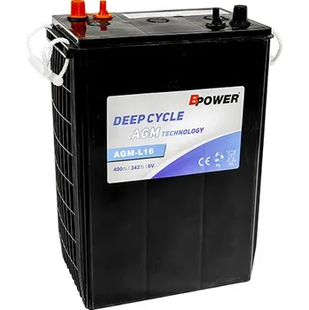 Trakční baterie BPOWER AGM L16 400Ah 6V
