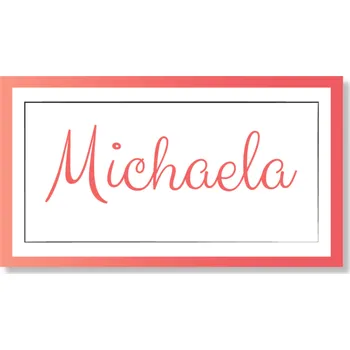 Party nádobí Personal Jmenovka na stůl - Srdíčko Zvolte množství: od 11 ks do 30 ks