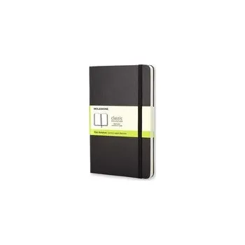 Set školních potřeb Zápisník MOLESKINE L, tvrdé desky, čistý, černý