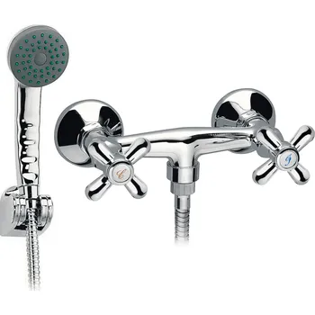 Vodovodní baterie Ferro Retro sprchová baterie nastěnná chrom XR77