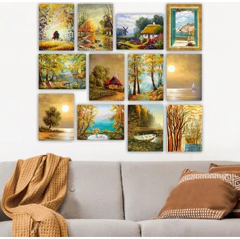 Obraz ASIR Obraz MDF Příroda 12 ks