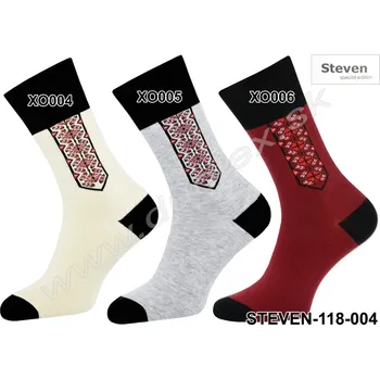 Pánské ponožky STEVEN Pánské ponožky Steven-118P-004 Barva: XO004-smotanová, Velikost: 43-46(29-30)