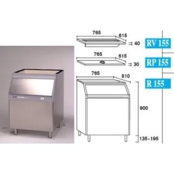 Drtič ledu Výrobník kostkového ledu - příslušenství • R 150