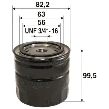 Olejový filtr Olejový filtr VALEO 586082