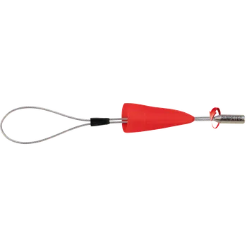 RUNPOTEC 20624 Kabelová smyčka s ochrannou krytkou a závitem RTG Ø 6mm, vnější Ø 14mm