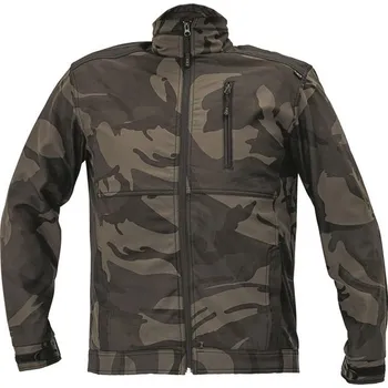 Pánská softshellová bunda Cerva Softshellová maskáčová bunda CRAMBE - Maskáčová | L