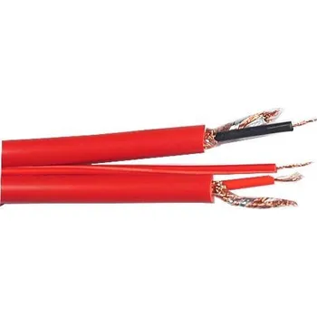 elektrický kabel STÍNĚNÁ AUDIO DVOJLINKA 2x6mm + OVLÁDACÍ KABEL 2mm